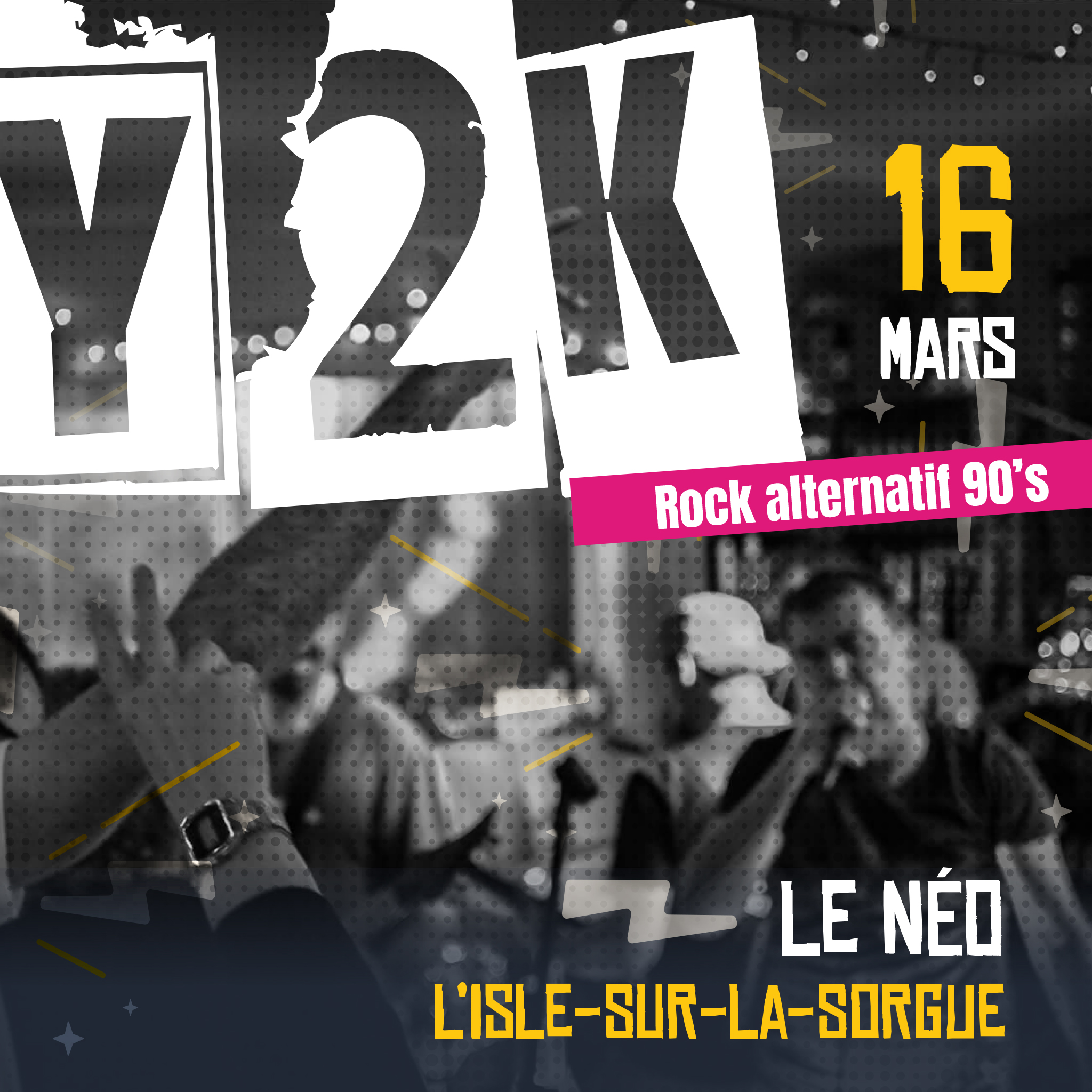 y2k en concert au Néo L'Isle-sur-la-Sorgue